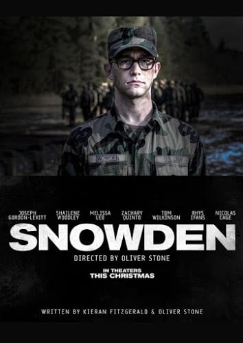 Snowden (2016) สโนว์เดน อัจฉริยะจารกรรมเขย่ามหาอำนาจ ดูหนังออนไลน์ HD